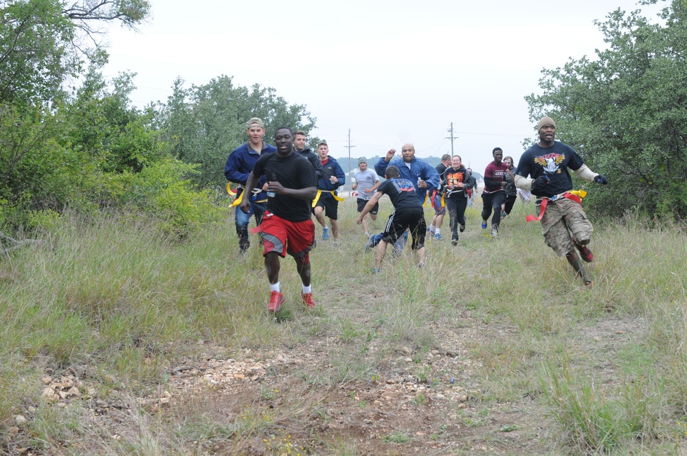Soldiers and families survive unit’s zombie run