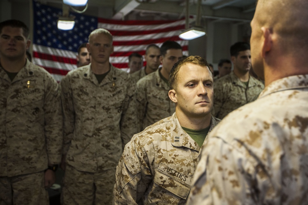 Dvids - Images - 22nd Meu Recon Marine Awarded Combat Navcomm [image 2 