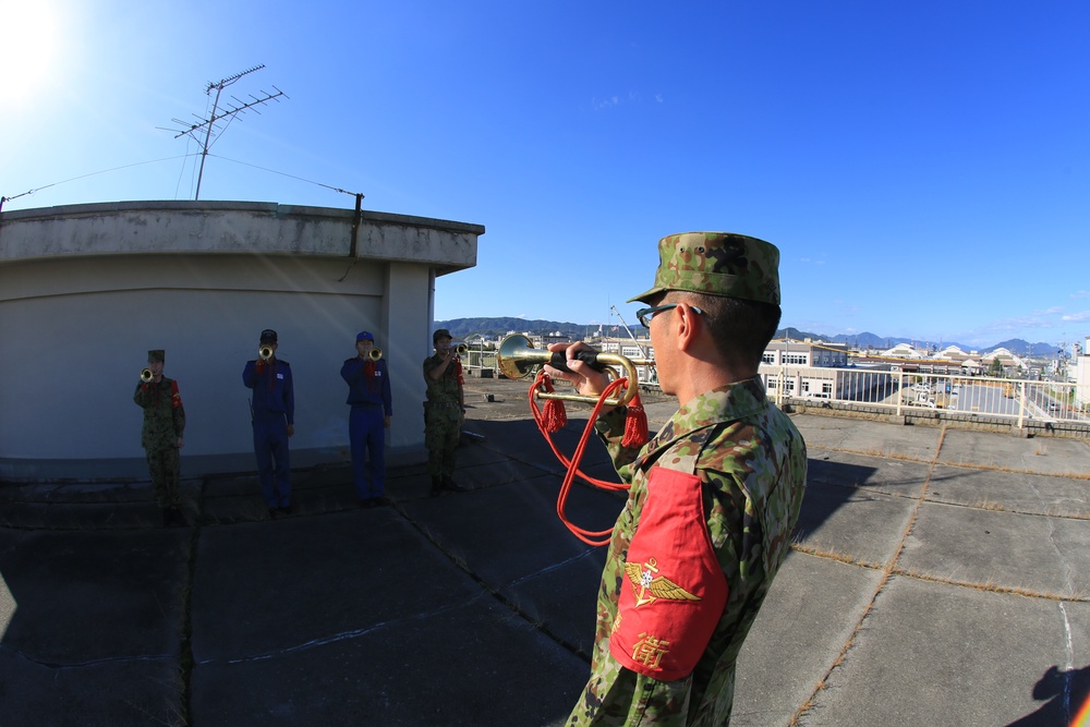 The brass side of Japan Maritime Self-Defense Forces