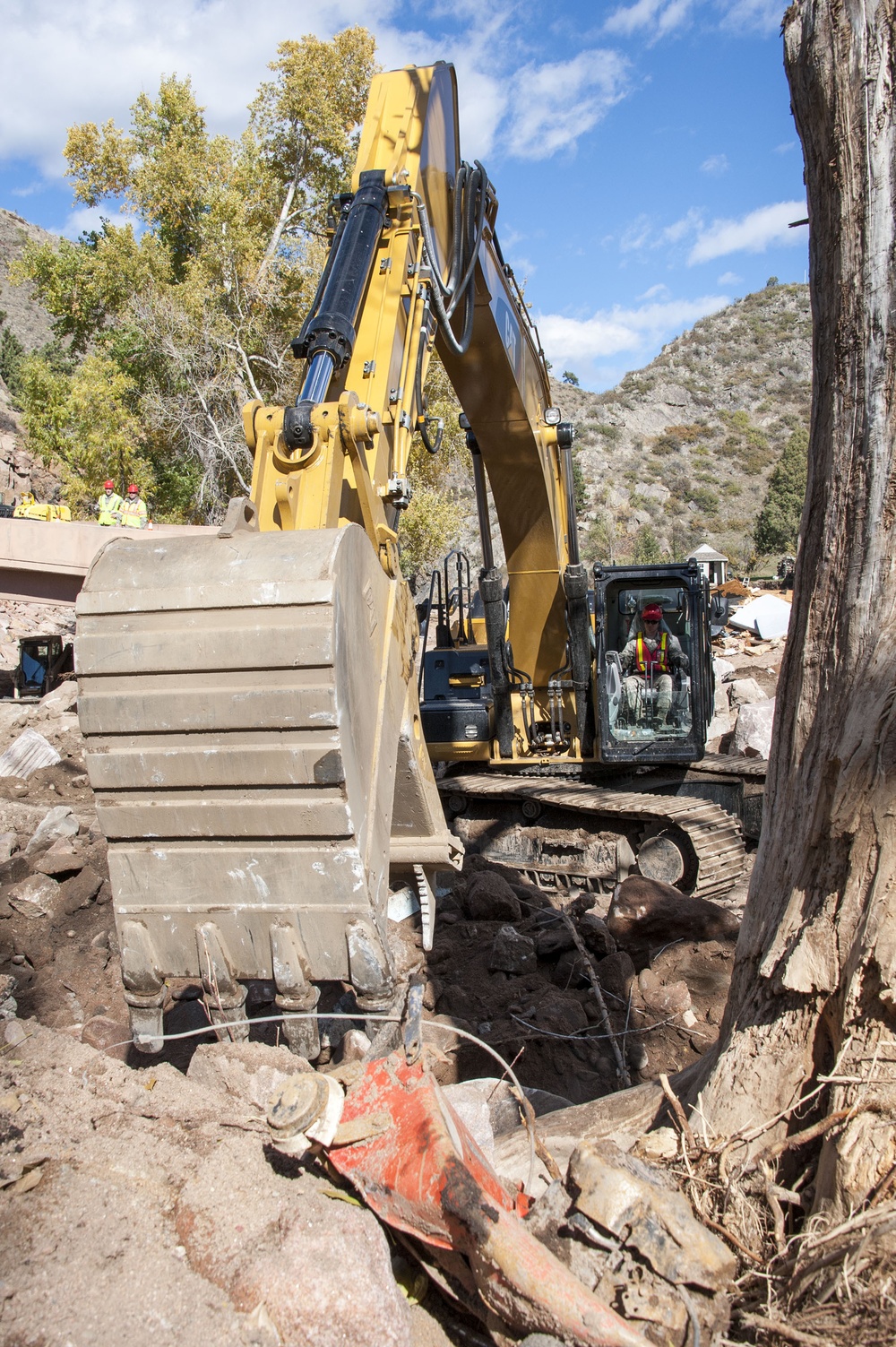 Colorado Route 36 flood damage reconstruction