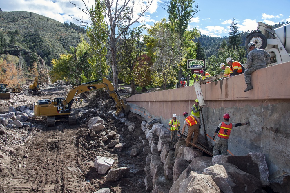 Colorado Route 36 flood damage reconstruction