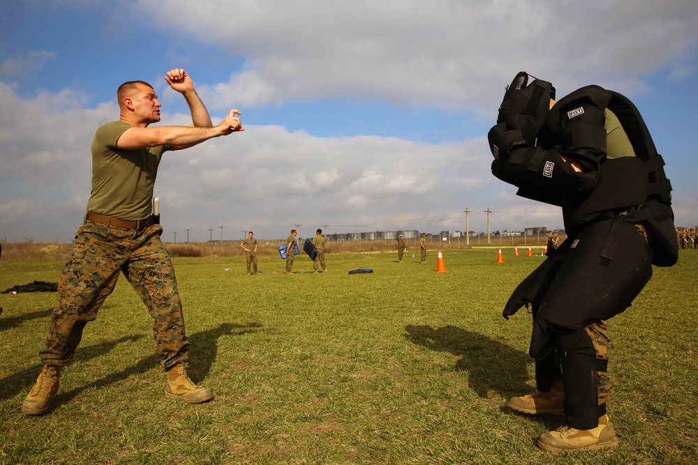Marines, sailors train with non-lethal capabilities