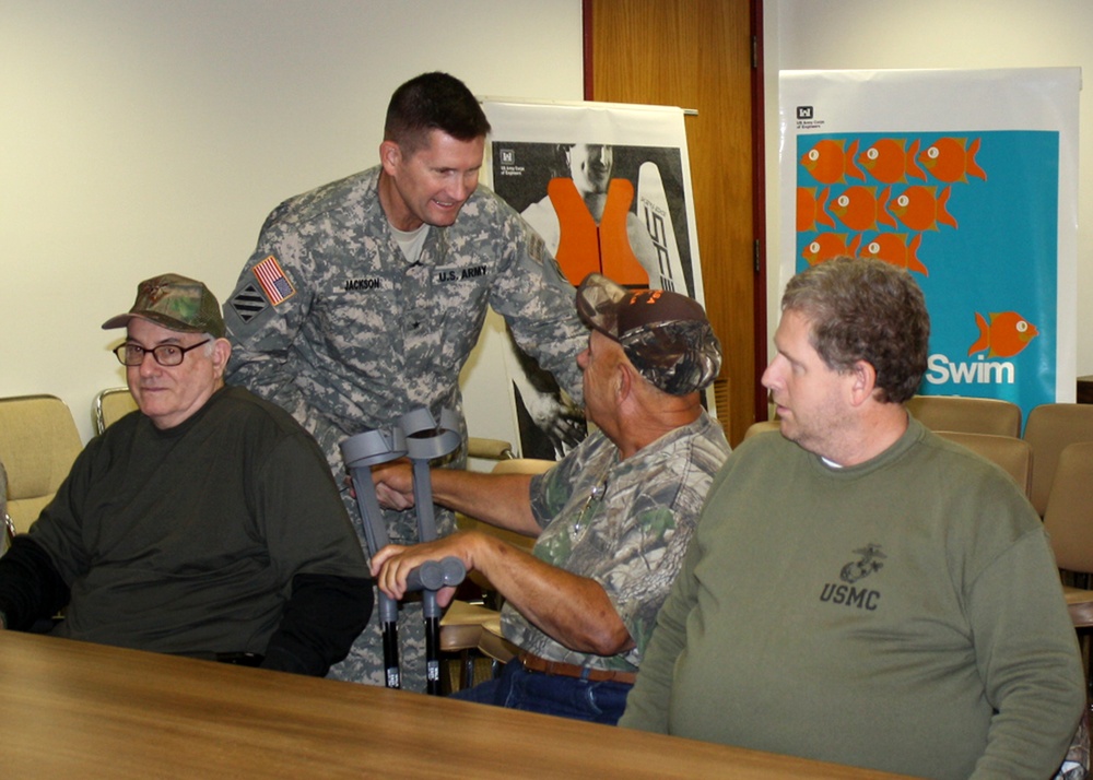 BG Jackson meets with Paralyzed Veterans of America