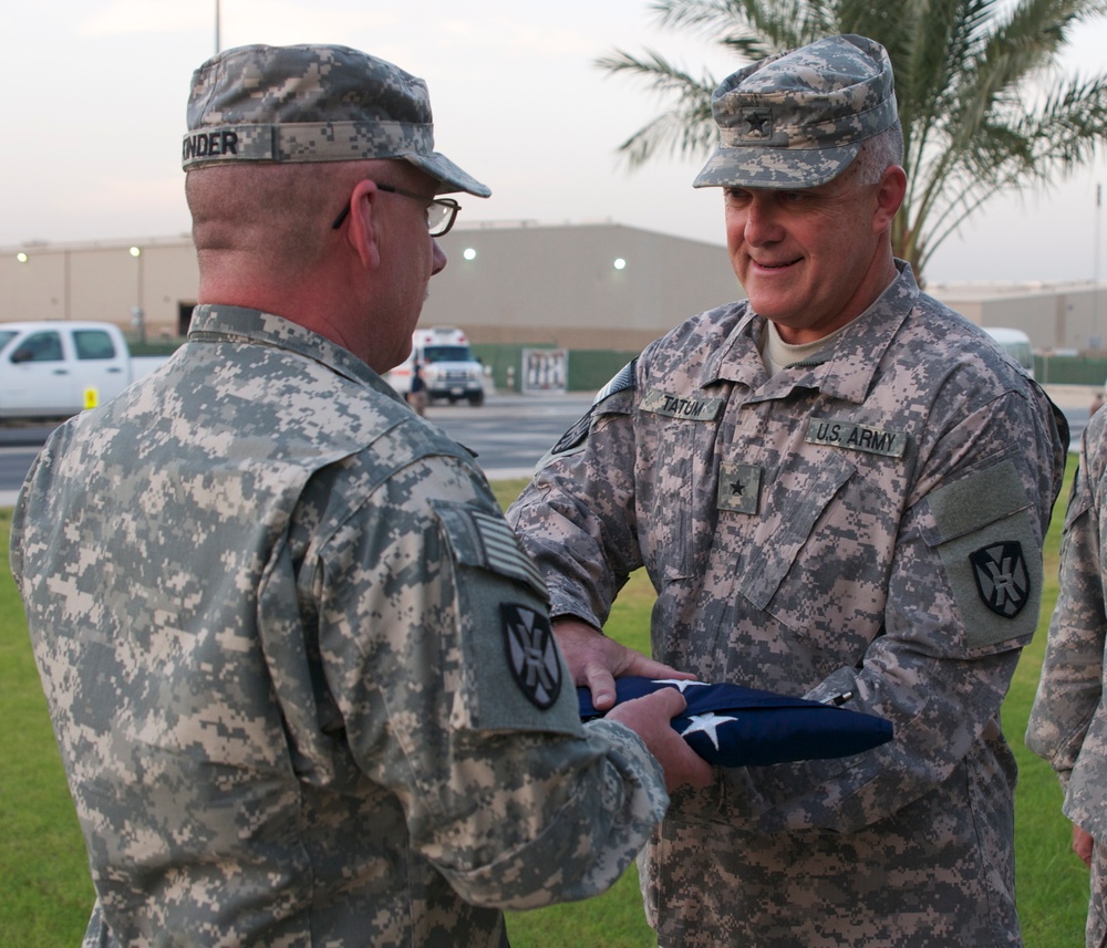 Alabama National Guard brings home Old Glory from Kuwait