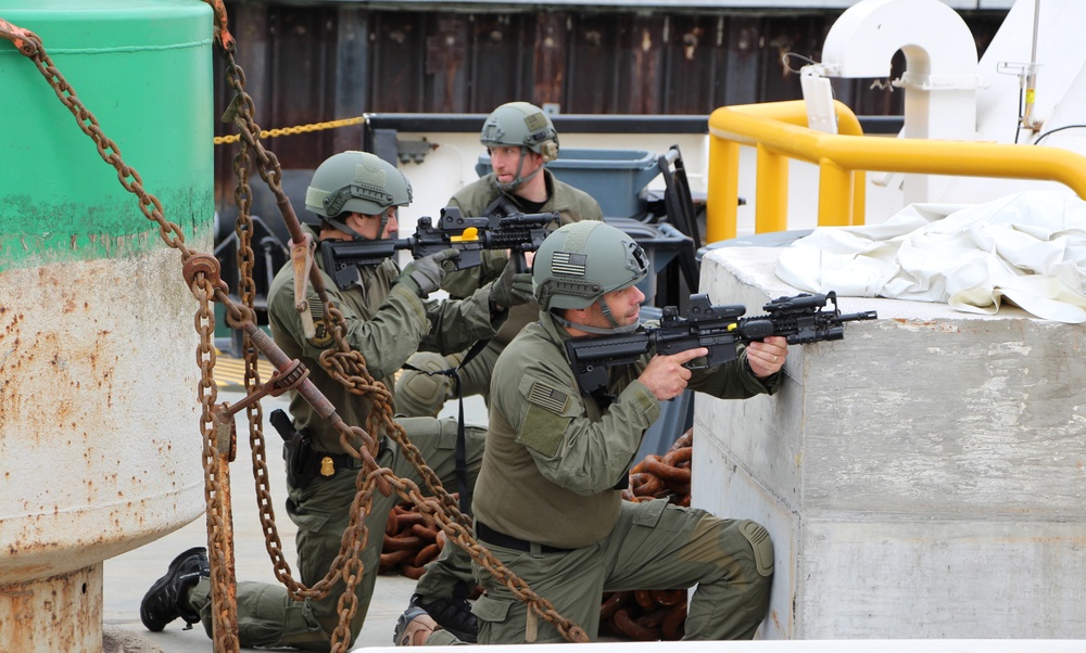 Coast Guard, FBI team up for training
