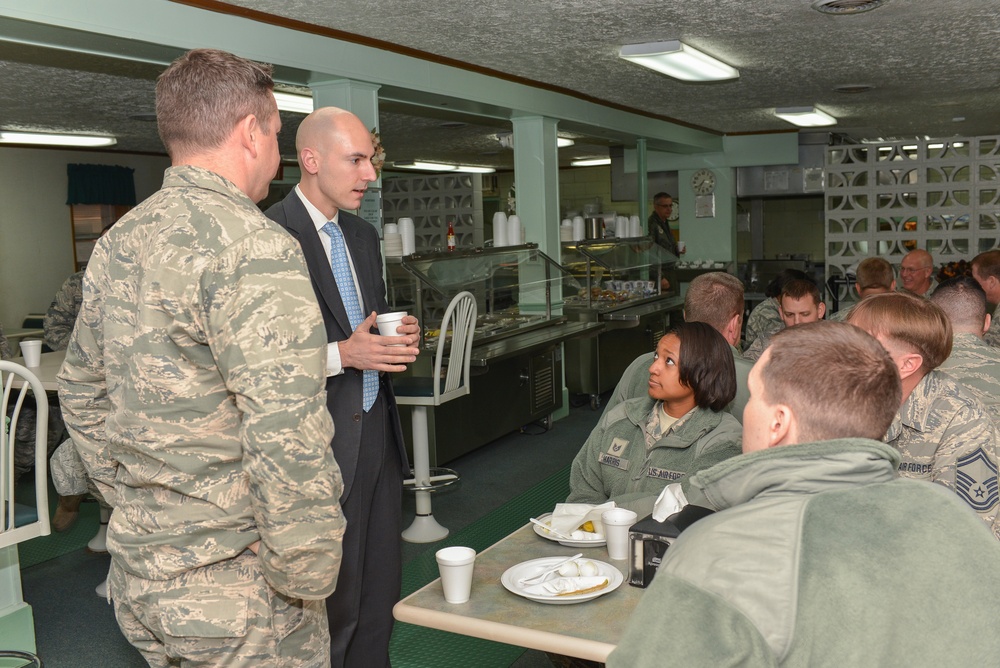 MLAs visit 165th Airlift Wing and meet with National Guard airmen