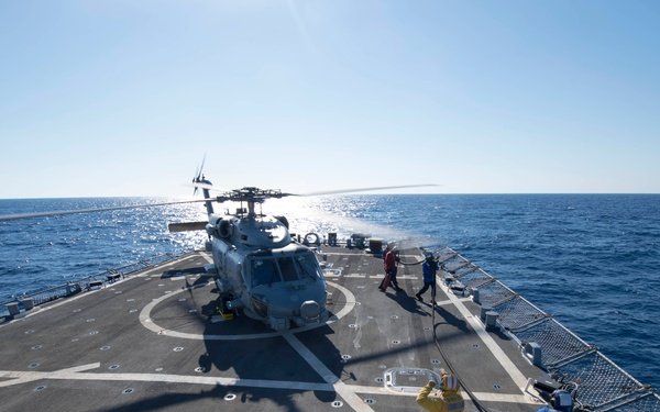 Removing a fuel line