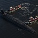 USS West Virginia departs from Norfolk Naval Shipyard