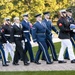 9th Chairman of the Joint Chiefs of Staff US Air Force Gen. David C. Jones funeral at Arlington National Cemetery