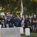 9th Chairman of the Joint Chiefs of Staff US Air Force Gen. David C. Jones funeral at Arlington National Cemetery