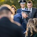 9th Chairman of the Joint Chiefs of Staff US Air Force Gen. David C. Jones funeral at Arlington National Cemetery