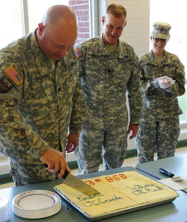 103rd BSB cuts the cake