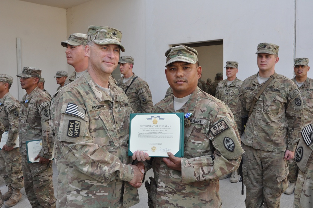 Guam Guardsmen honored for supporting 'The Law'