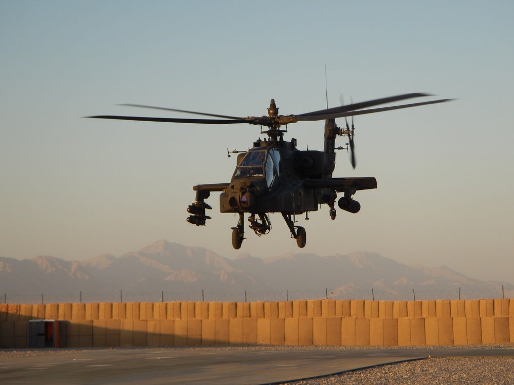 Apache on approach