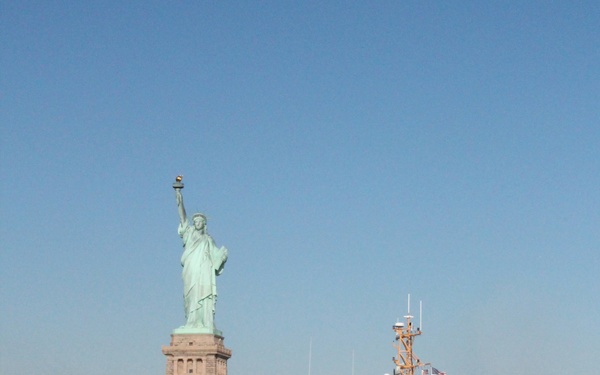 Coast Guard Cutter Ibis crew patrols in New York Harbor