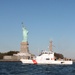 Coast Guard Cutter Ibis crew patrols in New York Harbor