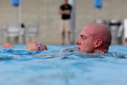 Time to sink or swim; Marines train to become instructors