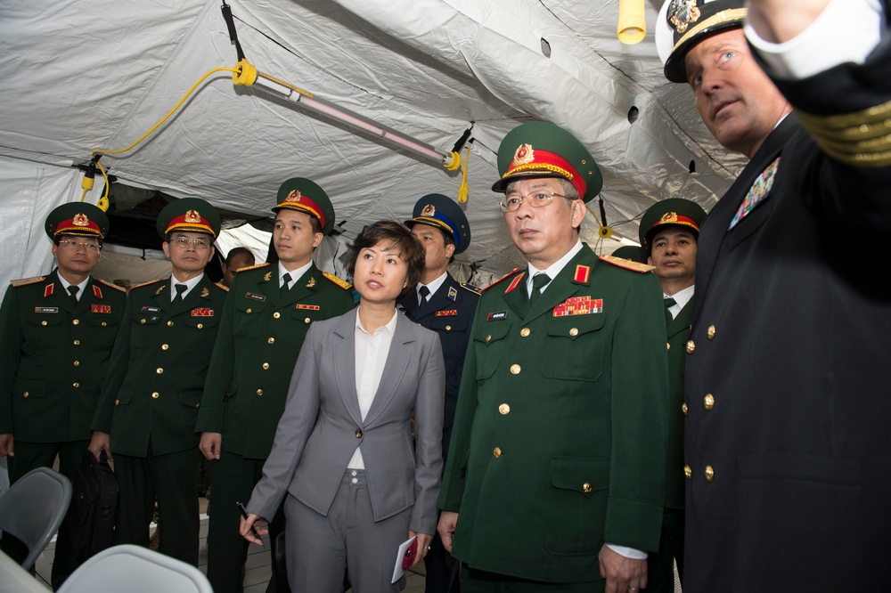 Deputy minister of national defence, Socialist Republic of Vietnam visit