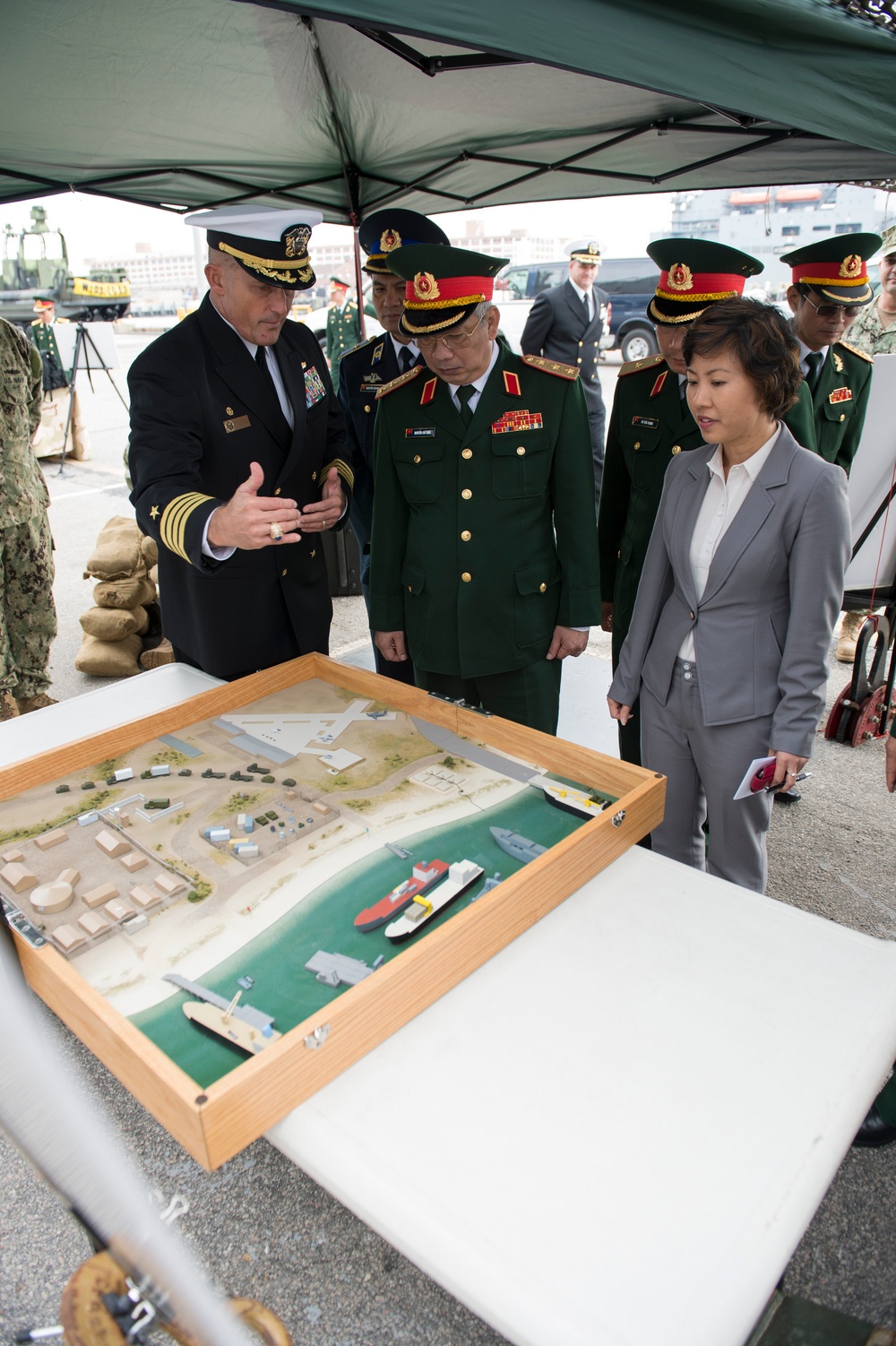 Deputy minister of national defence, Socialist Republic of Vietnam visit