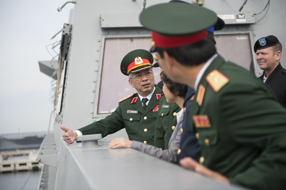 Deputy minister of national defence, Socialist Republic of Vietnam visit