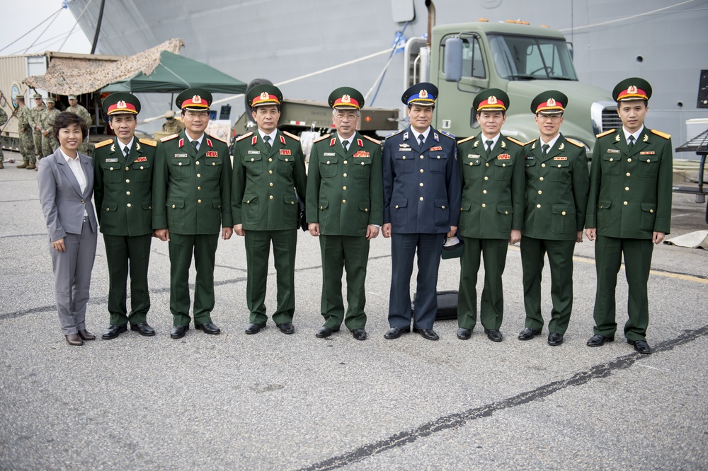 Deputy minister of national defence, Socialist Republic of Vietnam visit