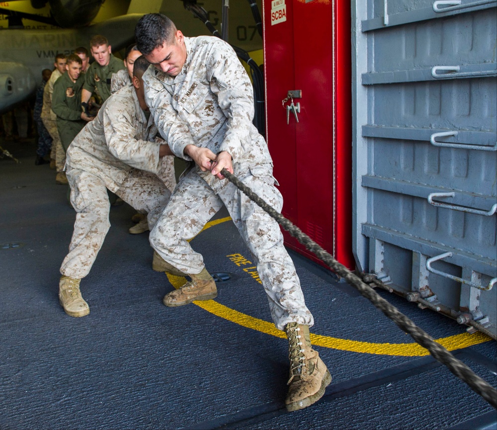 Amphibious Ready Group Marine Expeditionary  Unit exercises