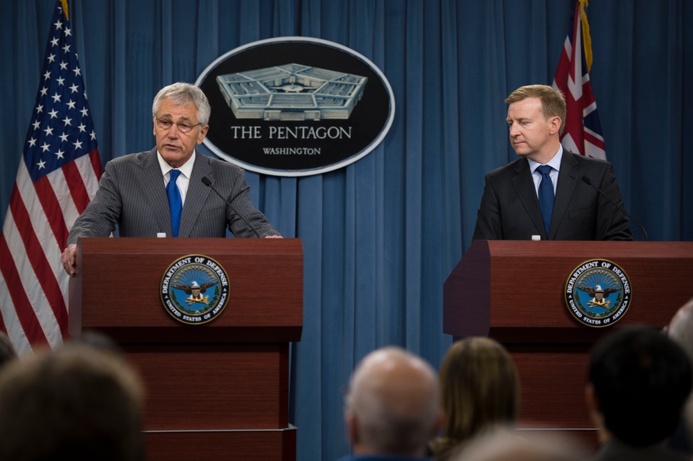 Joint press conference with New Zealand defense minister