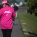 Survivor walks to raise breast cancer awareness