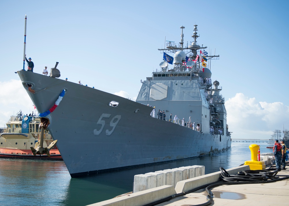 USS Princeton homecoming