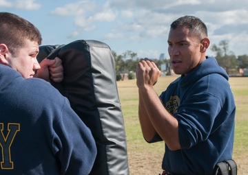 Auxiliary security force training