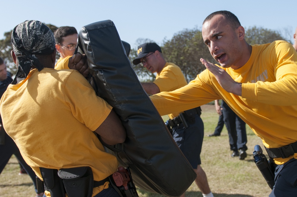 Auxiliary security force training