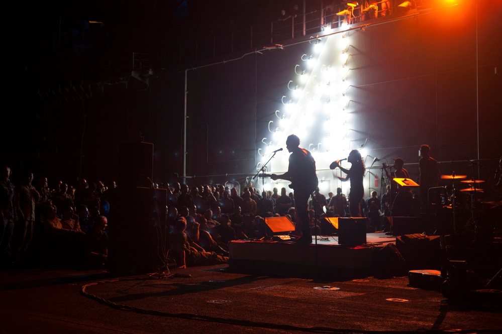 Xperimento performs aboard USS Boxer