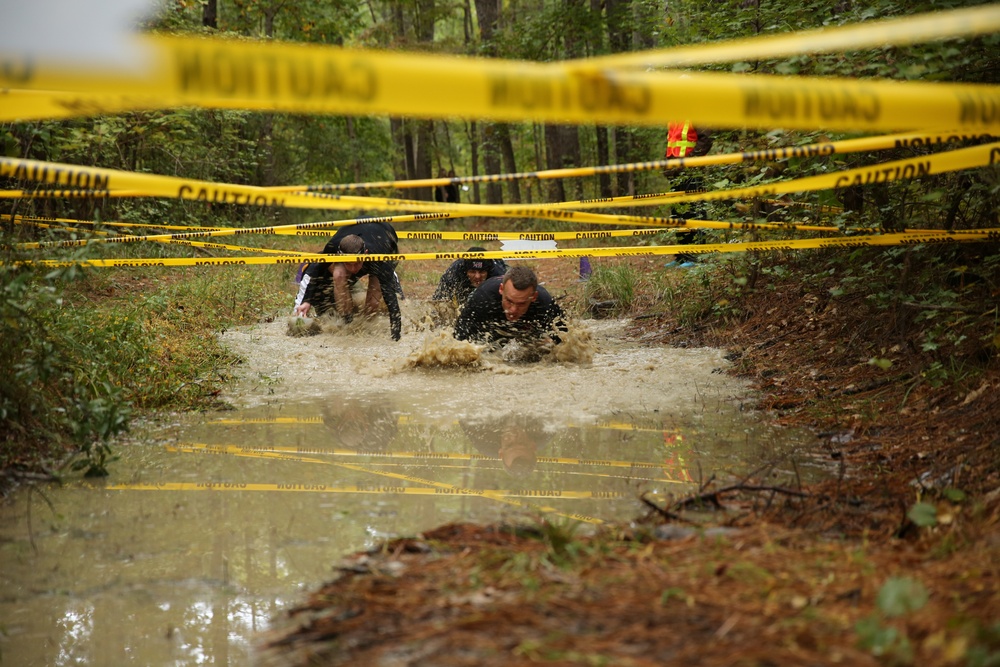 Marines battle terrain, zombies