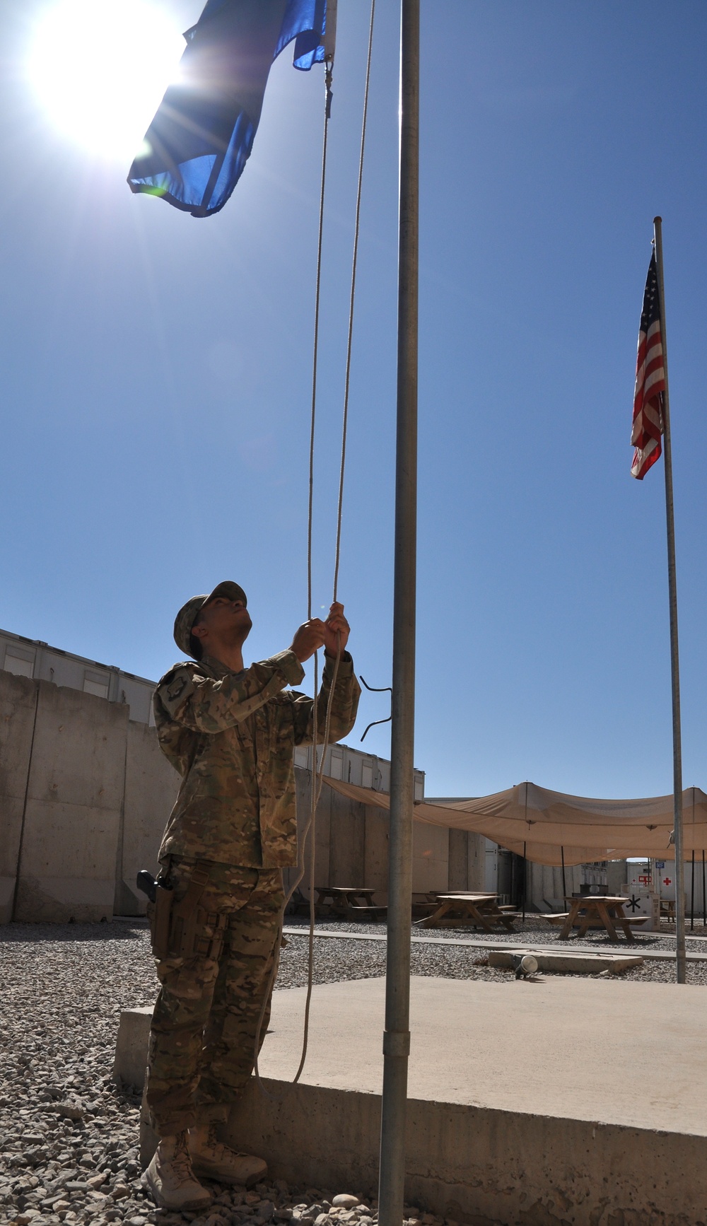 Voice, eyes, ears for Kandahar Airfield