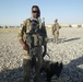 Military working dog team delivers