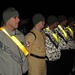 1-40th CAV (A) paratroopers stand in formation before Halloween 'Fun Run'