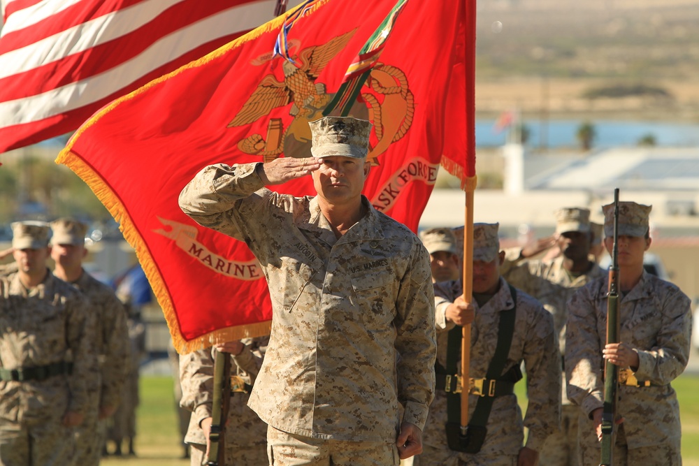 Col. George C. Aucoin retirement