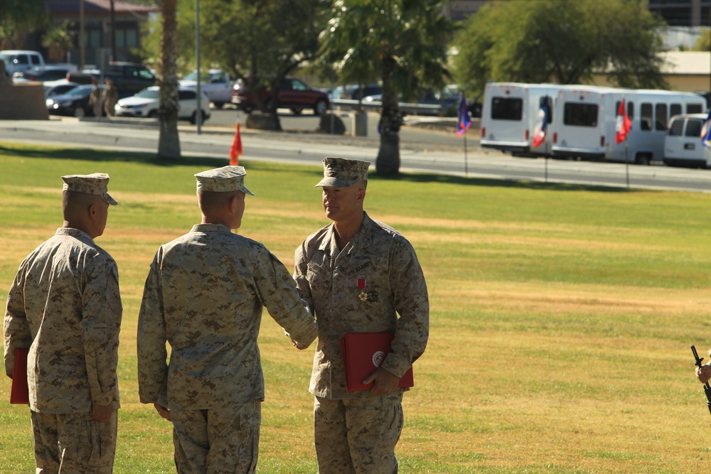 Col. George C. Aucoin retirement