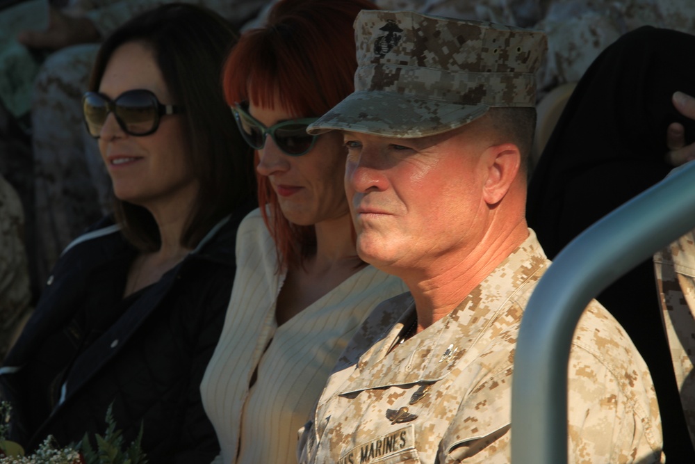 Col. George C. Aucoin retirement
