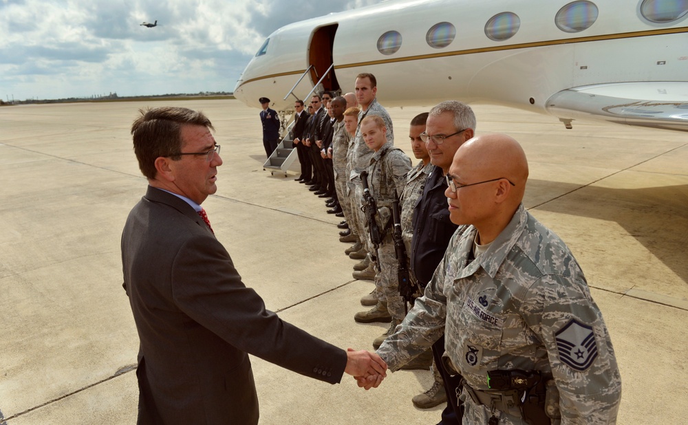 Deputy secretary of defense visits Joint Base San Antonio