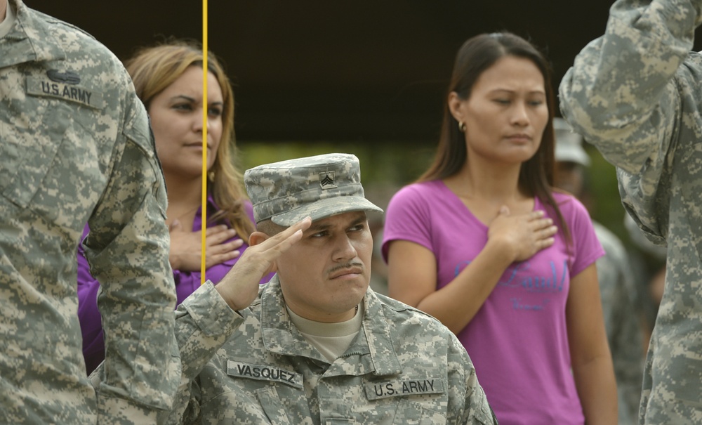 Deputy secretary of defense visits wounded warriors, awards Purple Hearts