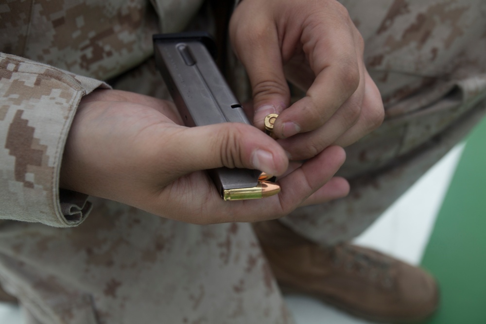 Combat pistol program implemented on Okinawa