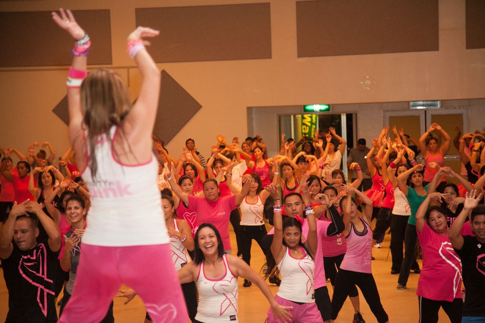 Zumba participants dance night away to raise breast cancer awareness, support