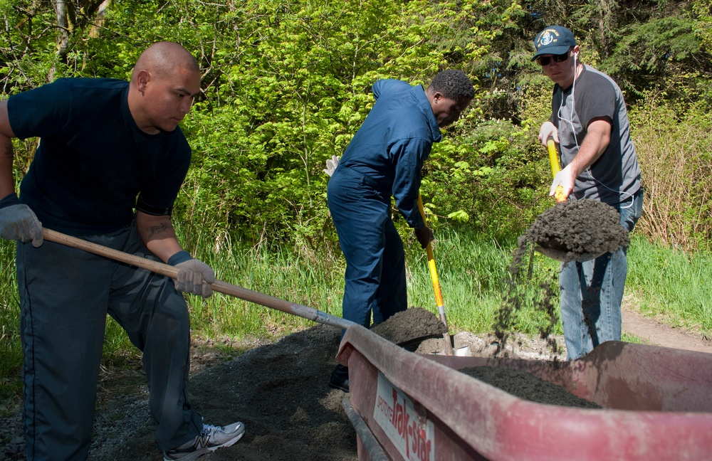 USS Lake Champlain outreach