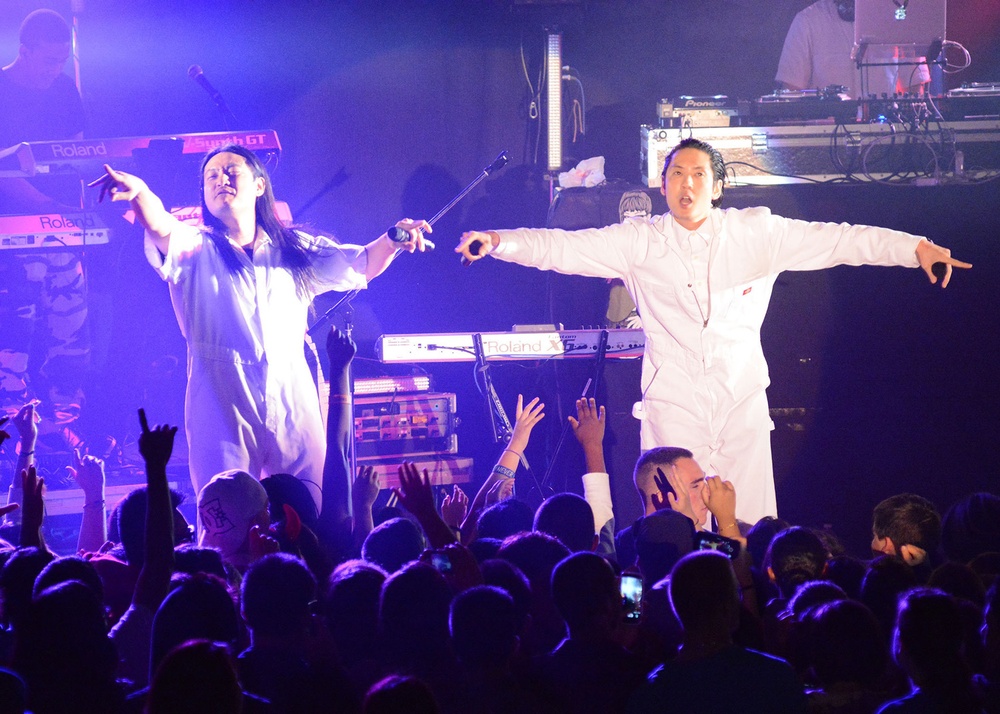 Far East Movement turns up the volume during concert at FLEACT Yokosuka