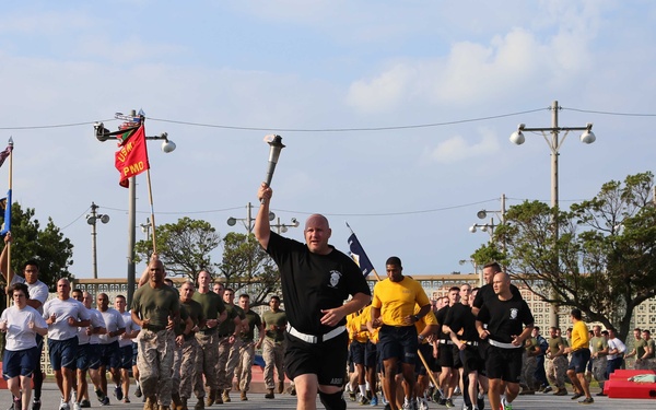 Law enforcement torch run for upcoming Special Olympics