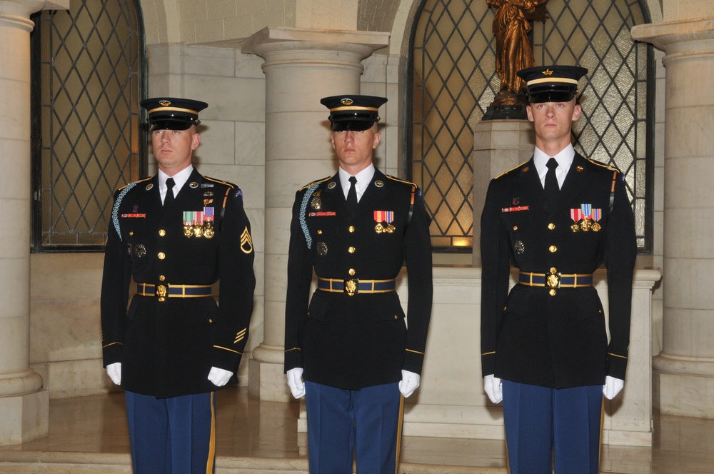 Barnett receives coveted Tomb Badge, 2nd Army Medic honored in 14 years