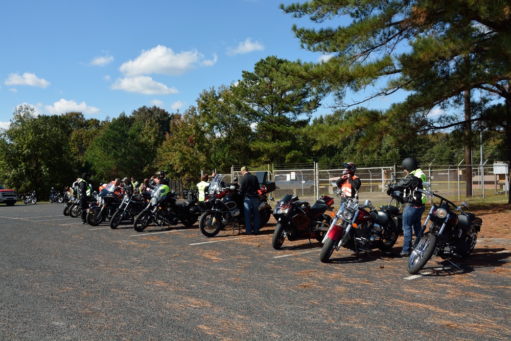Motorcycle ride builds cohesion and applies the basics