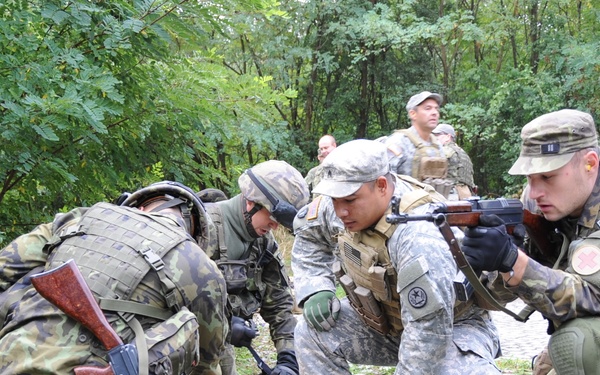 Texas National Guard Medical Command soldiers visit Czech Republic for State Partnership Program