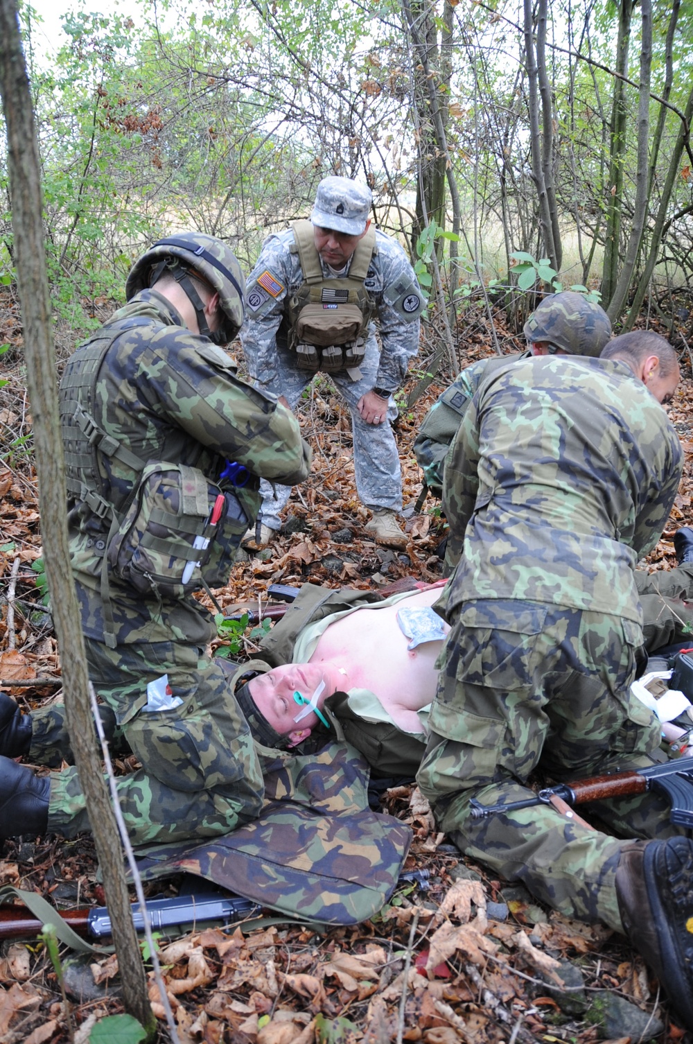 Texas National Guard Medical Command soldiers visit Czech Republic for State Partnership Program